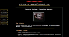 Desktop Screenshot of cliffordsmall.com